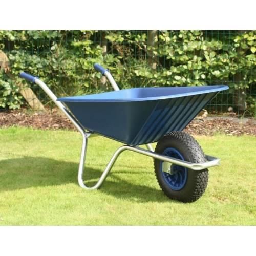 County Clipper Garden Wheelbarrow Blue 90ltr / Puncture Proof County Clipper Garden Wheelbarrow Blue 90ltr / Puncture Proof