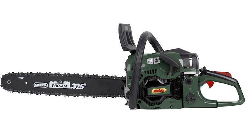 Webb PCS18 Petrol Chainsaw 46cm / 50cc Webb PCS18 Petrol Chainsaw 46cm / 50cc
