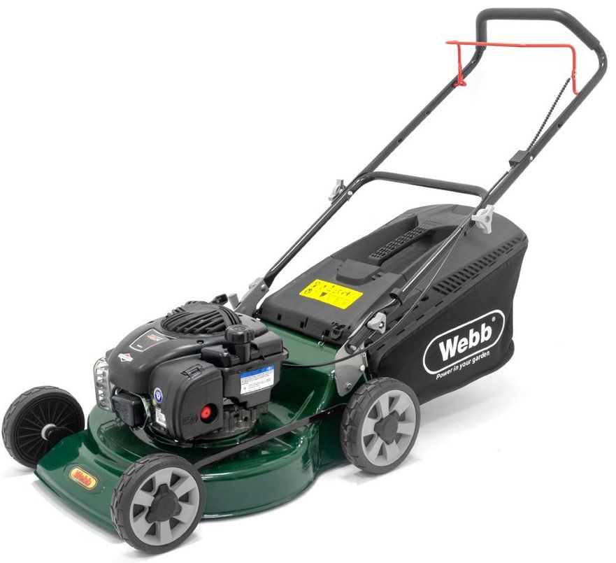 Webb R18HP4 Petrol Rotary Lawn Mower 46cm / 125cc Webb R18HP4 Petrol Rotary Lawn Mower 46cm / 125cc