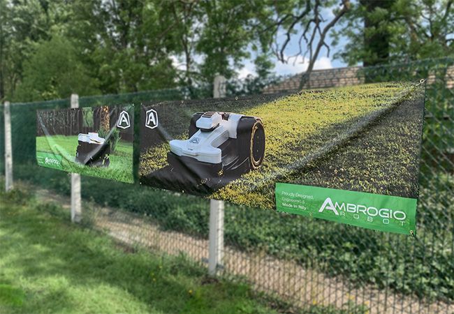 Ambrogio 300 x 180cm Outdoor Banner PVC Mesh Ambrogio 300 x 180cm Outdoor Banner PVC Mesh