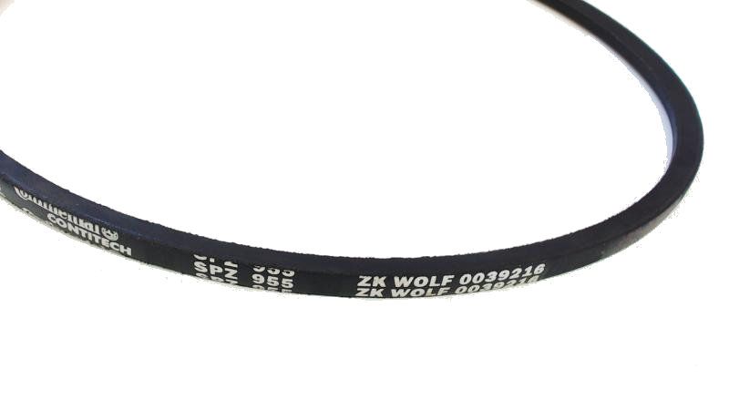 Wolf Garten Scooter Blade Drive Belt 0039216 / SPZ955 / 150120186 CS Wolf Garten Scooter Blade Drive Belt 0039216 / SPZ955 / 150120186 CS