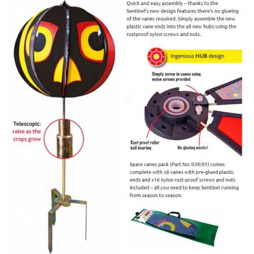 Portek Sentinel Bird Scarer Deterrent Portek Sentinel Bird Scarer Deterrent