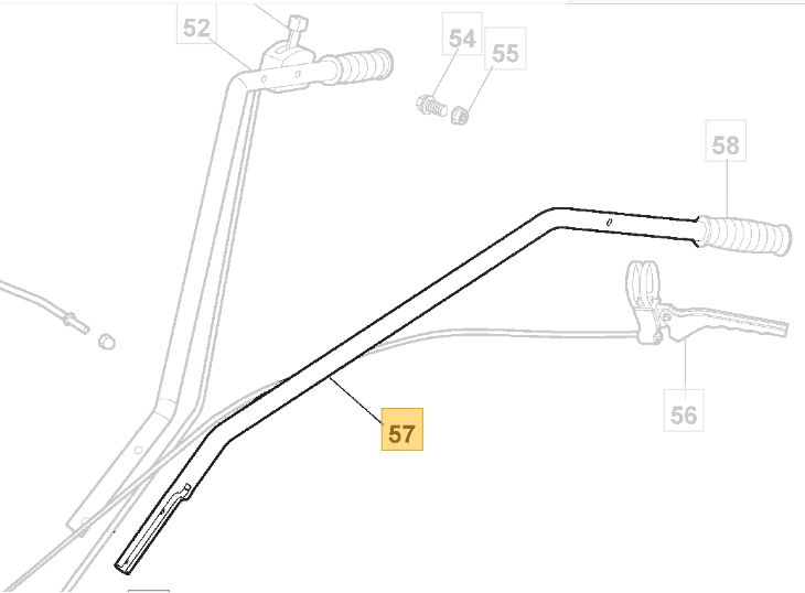 To Clear - Special Price - 118802030/0 LEFT HANDLE BAR To Clear - Special Price - 118802030/0 LEFT HANDLE BAR