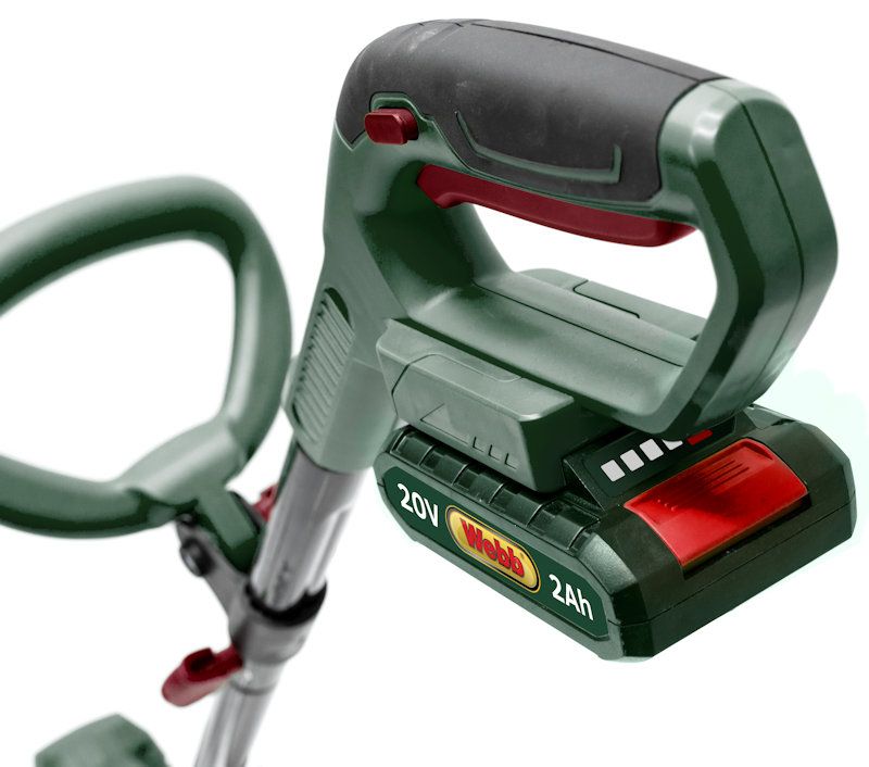 Webb Cordless Tiller Cultivator KIT 20V 2Ah Battery and Charger Webb Cordless Tiller Cultivator KIT 20V 2Ah Battery and Charger