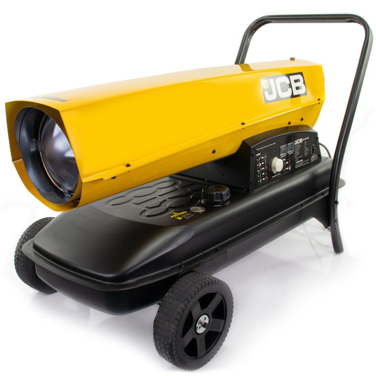 JCB 215,000BTU / 63kW Space Heater 1300m3 - Diesel or Kerosene JCB 215,000BTU / 63kW Space Heater 1300m3 - Diesel or Kerosene