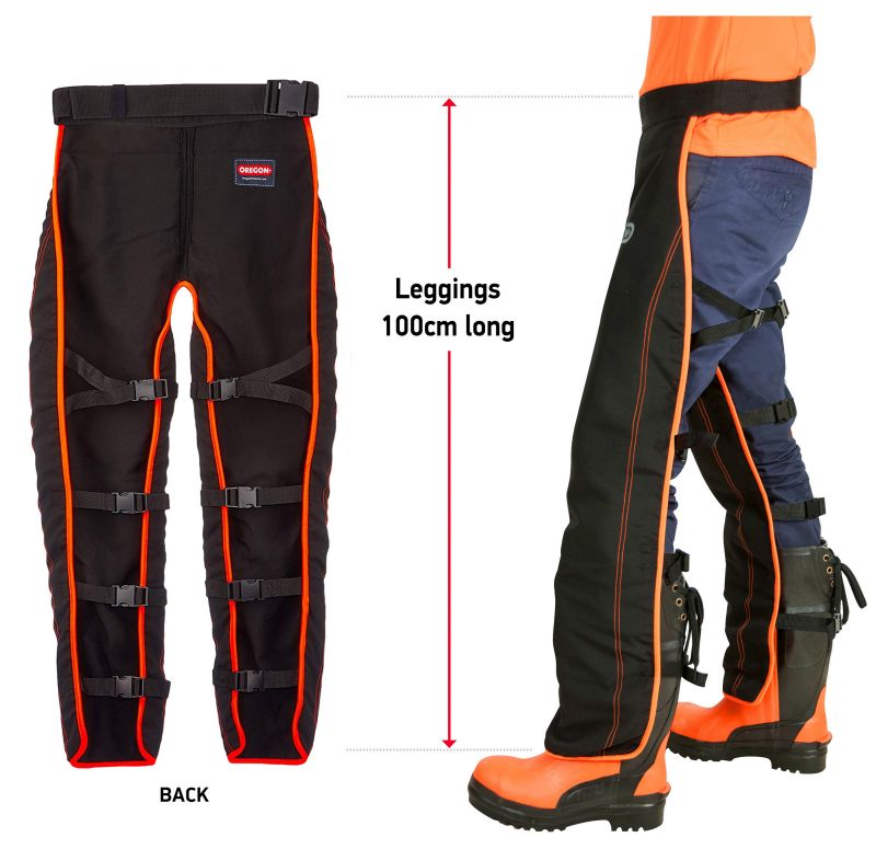 Oregon Type A Chainsaw Safety Clothing Starter Kit (Leggings / Gloves / Helmet) Oregon Type A Chainsaw Safety Clothing Starter Kit (Leggings / Gloves / Helmet)
