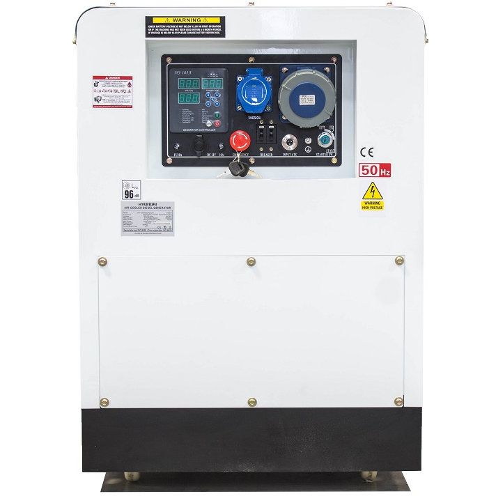 DHY12500SE Hyundai 230v Mains Standby Silenced Diesel Generator 10kW / 12.5kVA DHY12500SE Hyundai 230v Mains Standby Silenced Diesel Generator 10kW / 12.5kVA
