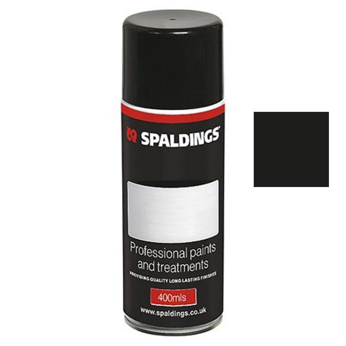 Lawnmower Paint Satin Black 400ml Aerosol - Hard Enamel Lawnmower Paint Satin Black 400ml Aerosol - Hard Enamel