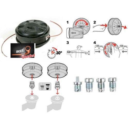 Oregon Lightning Load Universal Fit Brushcutter Bump Feed Head Oregon Lightning Load Universal Fit Brushcutter Bump Feed Head