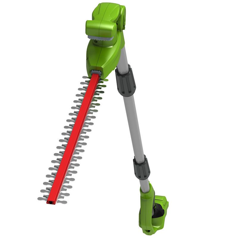Greenworks Long Reach Split-Shaft Cordless Hedge Trimmer 24v / 51cm (Tool Only) Greenworks Long Reach Split-Shaft Cordless Hedge Trimmer 24v / 51cm (Tool Only)