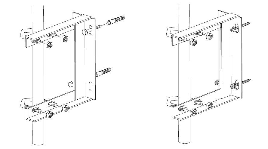Mammotion Luba RTK Reference Station - New Wall Bracket WB22 Mammotion Luba RTK Reference Station - New Wall Bracket WB22