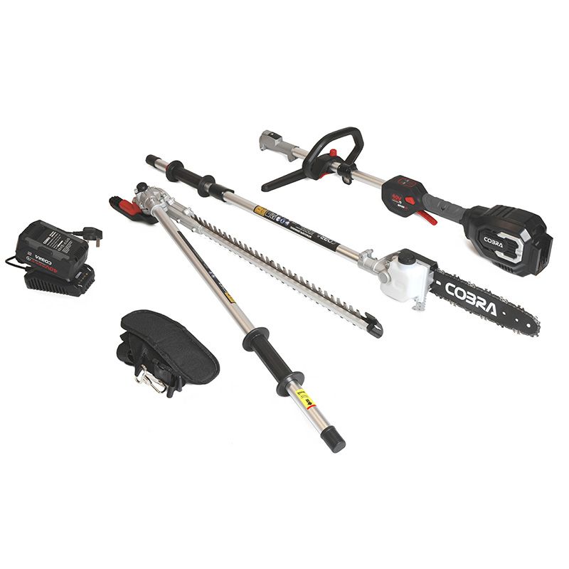 Cobra MT40VX Cordless Multi-Tool KIT / 40v  / Hedge Trimmer / Pruner