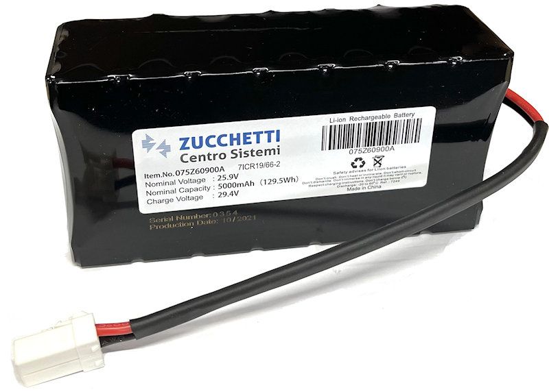 Zucchetti Ambrogio Battery 5.0Ah - L20 L60 Quad Battery 5.0Ah (was 075Z60900A) Zucchetti Ambrogio Battery 5.0Ah - L20 L60 Quad Battery 5.0Ah (was 075Z60900A)