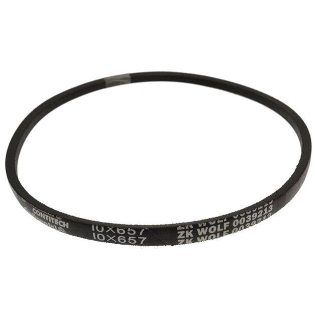 Wolf Garten Scooter Wheel Drive Belt 10x657 CS 60240 Wolf Garten Scooter Wheel Drive Belt 10x657 CS 60240