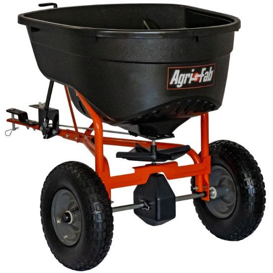 Agri-Fab Smart 56kg Towed Broadcast Spreader 45-0463 Agri-Fab Smart 56kg Towed Broadcast Spreader 45-0463