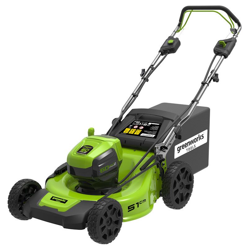 Greenworks GD60LM51SP Cordless Self Propelled Mower (Bare Tool) 60V / 51cm Greenworks GD60LM51SP Cordless Self Propelled Mower (Bare Tool) 60V / 51cm