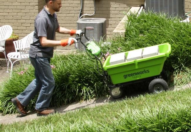 Greenworks G40GC Cordless Battery Power Garden Barrow 40v (Bare Tool) Greenworks G40GC Cordless Battery Power Garden Barrow 40v (Bare Tool)