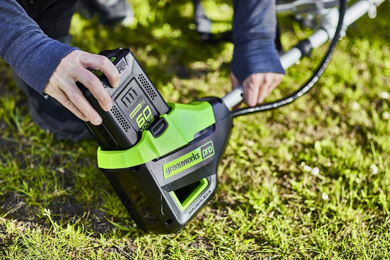 Greenworks GD60BCB Cordless Bike Handle Brushcutter 60V / 40cm / DigiPro (Tool Only) Greenworks GD60BCB Cordless Bike Handle Brushcutter 60V / 40cm / DigiPro (Tool Only)