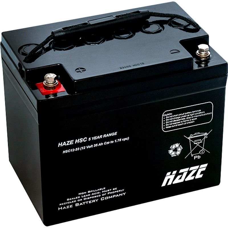 Universal Sealed 12v 35Ah Battery (was HSC12-33) Universal Sealed 12v 35Ah Battery (was HSC12-33)