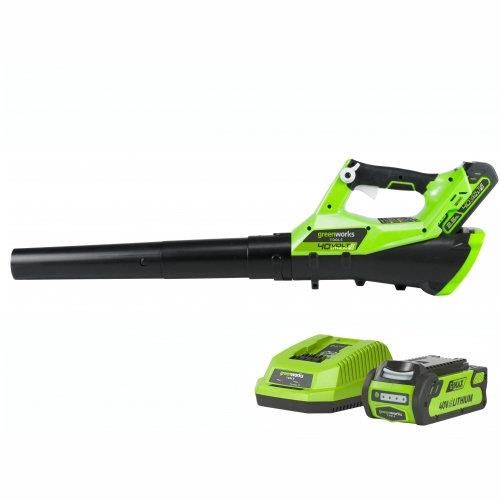 Greenworks G40AB Cordless Axial Leaf Blower Kit 40v / 2Ah Greenworks G40AB Cordless Axial Leaf Blower Kit 40v / 2Ah