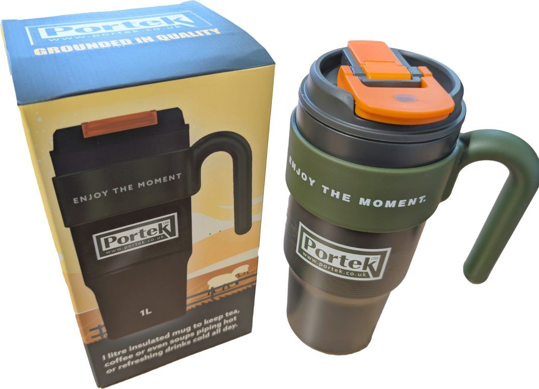 Portek Insulated Travel Mug Portek Insulated Travel Mug