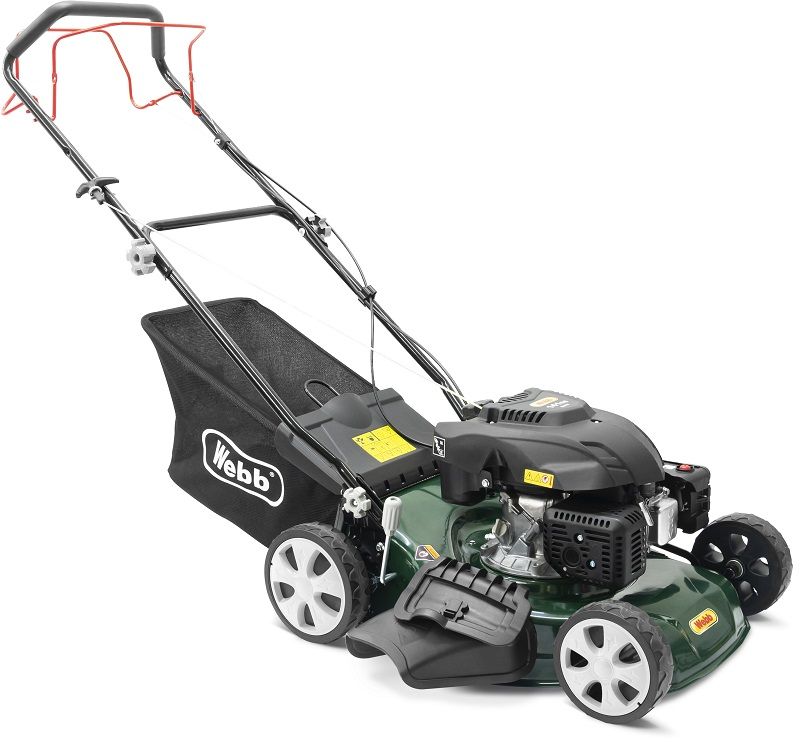 Webb R46SP Classic Self Propelled Petrol Lawnmower 46cm / 135cc Webb R46SP Classic Self Propelled Petrol Lawnmower 46cm / 135cc