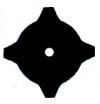 Hitachi 9in 4 Tooth Brushcutter Blade Hitachi 9in 4 Tooth Brushcutter Blade