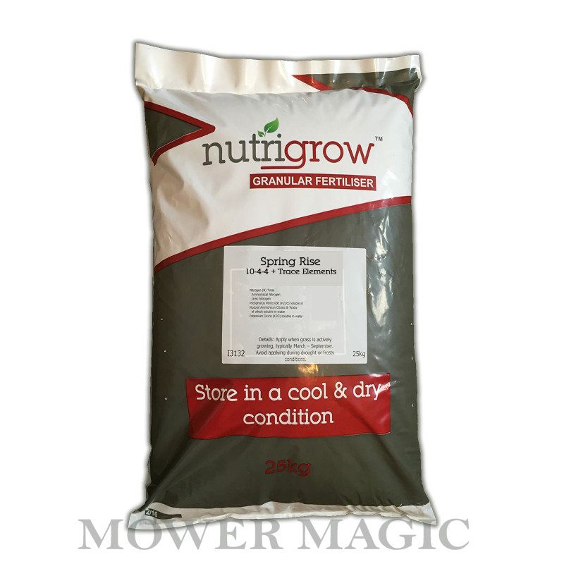 NutriGrow 10-4-4+TE Organic Based Spring Granular Fertiliser 25kg NutriGrow 10-4-4+TE Organic Based Spring Granular Fertiliser 25kg