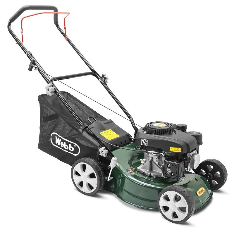 Webb R410HP Classic Petrol Push Rotary Lawnmower 41cm / 132cc Webb R410HP Classic Petrol Push Rotary Lawnmower 41cm / 132cc