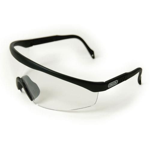 Oregon Polycarbonate Safety Glasses - Clear / Black Oregon Polycarbonate Safety Glasses - Clear / Black