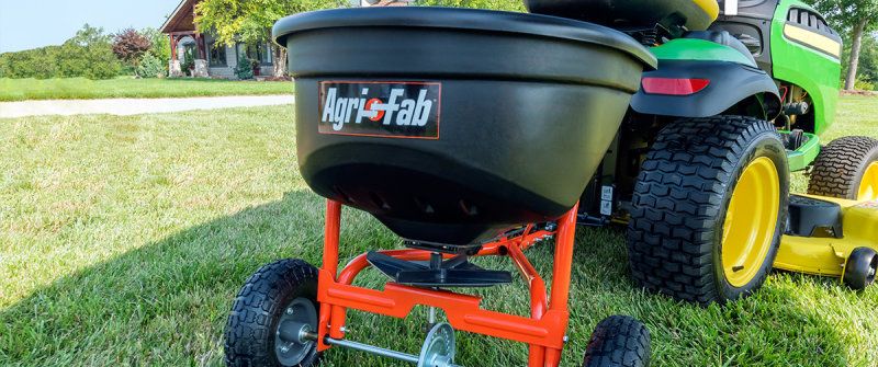 Agri-Fab 110 lb / 50Kg Towed Broadcast Spreader