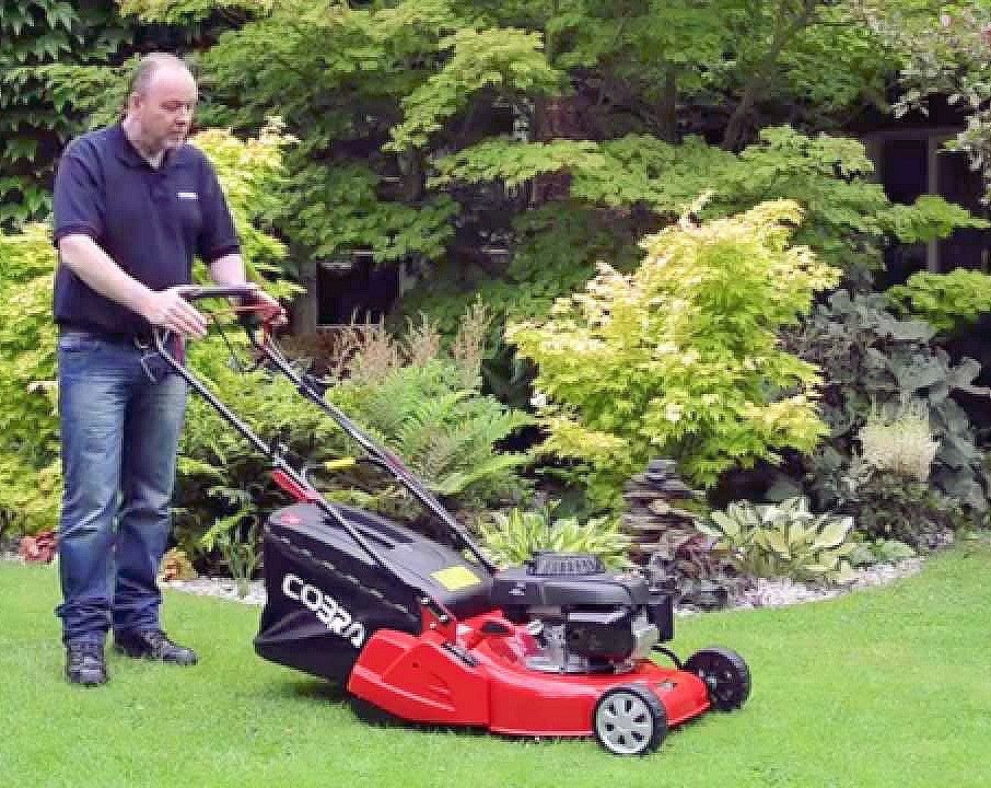 Cobra RM46SPH 46cm SP Petrol Roller Lawnmower - Honda Cobra RM46SPH 46cm SP Petrol Roller Lawnmower - Honda