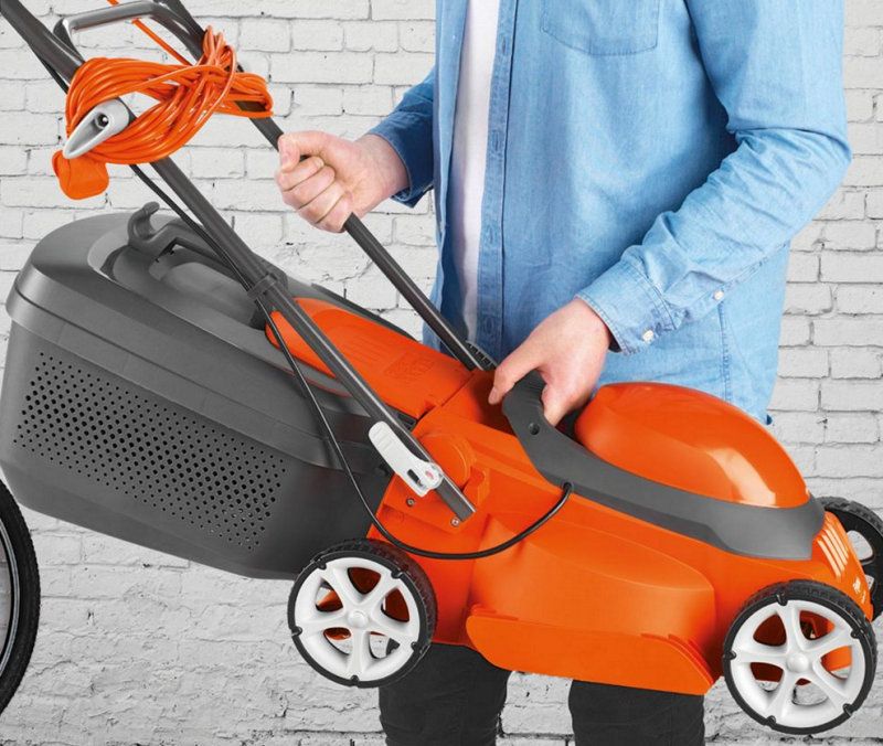 Flymo EasiStore 380R Electric Rotary Lawnmower 38cm / 1600w Flymo EasiStore 380R Electric Rotary Lawnmower 38cm / 1600w