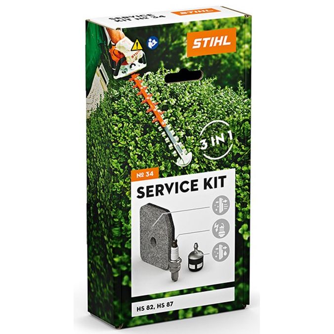 Stihl Service Kit No. 34 To Fit HS81/ 82 / 86 / 87 Felt Filter was S9505 Stihl Service Kit No. 34 To Fit HS81/ 82 / 86 / 87 Felt Filter was S9505