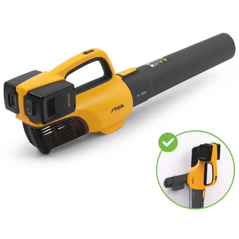 Stiga BL 300e Cordless Leaf Blower Kit 2x 20v and Charger Stiga BL 300e Cordless Leaf Blower Kit 2x 20v and Charger
