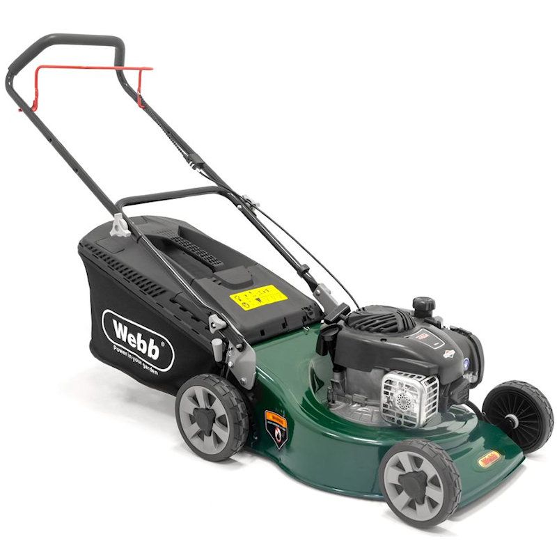 Webb R18HP4 Petrol Rotary Lawn Mower 46cm / 125cc Webb R18HP4 Petrol Rotary Lawn Mower 46cm / 125cc
