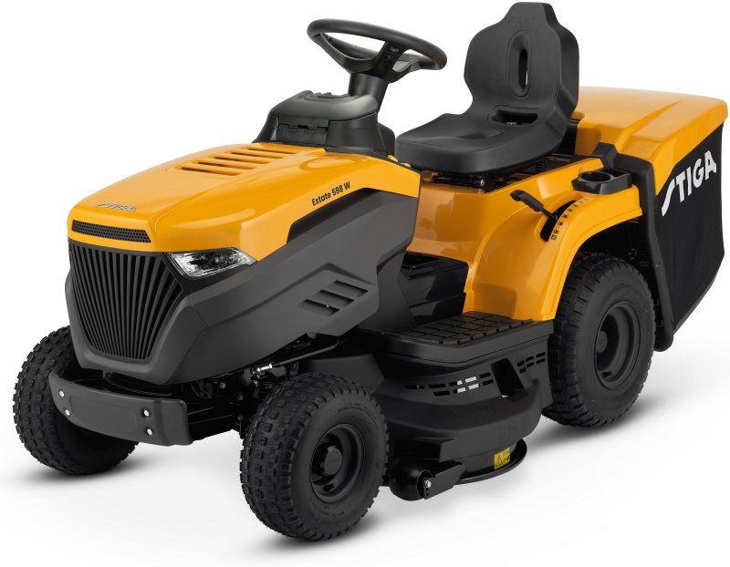 Stiga Estate 598 W Premium Ride-On Lawnmower 98cm / 586cc / Auto Stiga Estate 598 W Premium Ride-On Lawnmower 98cm / 586cc / Auto