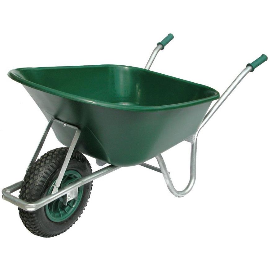 Landsman Single-Wheel Barrow with Flatproof Tyres 130-160L - Unassembled Landsman Single-Wheel Barrow with Flatproof Tyres 130-160L - Unassembled
