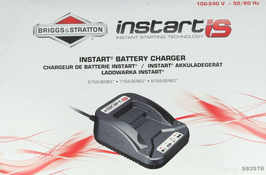 Briggs & Stratton CHARGER for InStart Lithium Battery 593576 Briggs & Stratton CHARGER for InStart Lithium Battery 593576
