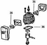 McCulloch BVM240 Blower Vacuum Gasket Kit McCulloch BVM240 Blower Vacuum Gasket Kit