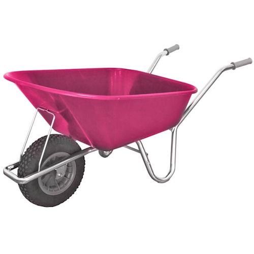 County Cruiser Garden Wheelbarrow Pink 100ltr County Cruiser Garden Wheelbarrow Pink 100ltr