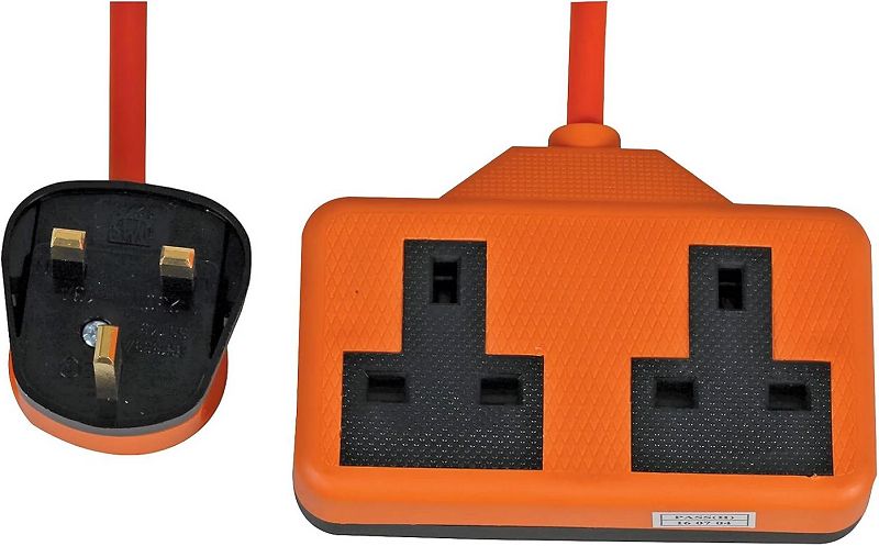 Power Extension - 2 x Socket and 15m Cable 13A Power Extension - 2 x Socket and 15m Cable 13A