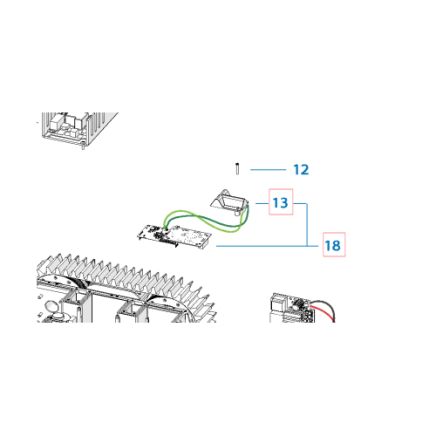 To Clear - Special Price - Ambrogio Recall Sensor Coil   (Bobina Rientro Base Faro)