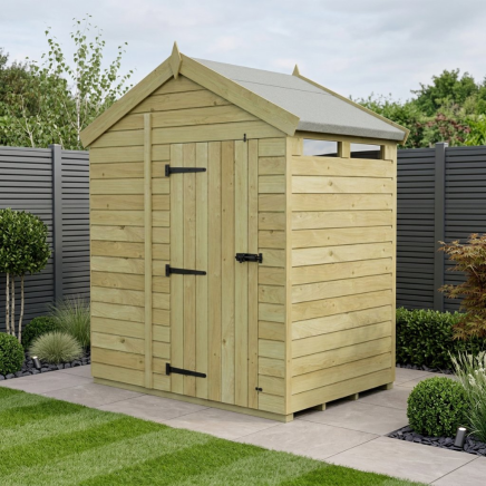 4 x 6 Apex Security Shed