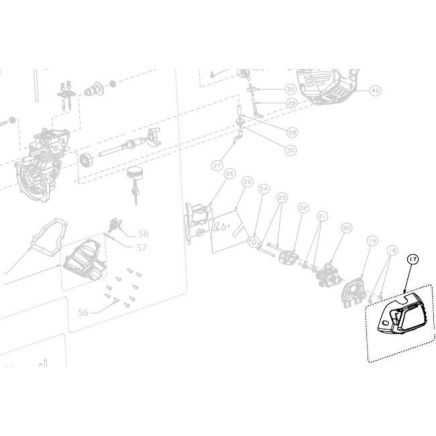 Ryobi Air Box Base and Gauze Filter (4-stroke)