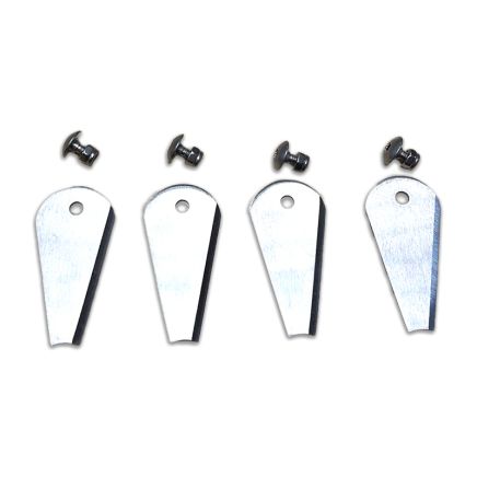 Dynamo Octo-Cut Replacment Blade Tip c/w nuts and screws Pk4