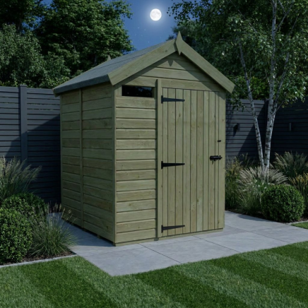 5 x 5 Apex Security Shed