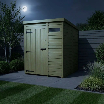 5 x 5 Security Pent Shed