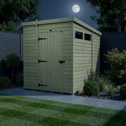 5 x 6  Security Pent Shed