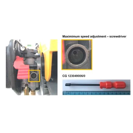 CARBURATOR ADJUSTMENT SCREWDRIVER (DOT)     123049006/0 Carb Tool